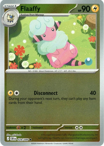 Flaaffy - 028/086 - Common [me04-028] [Reverse Holo]