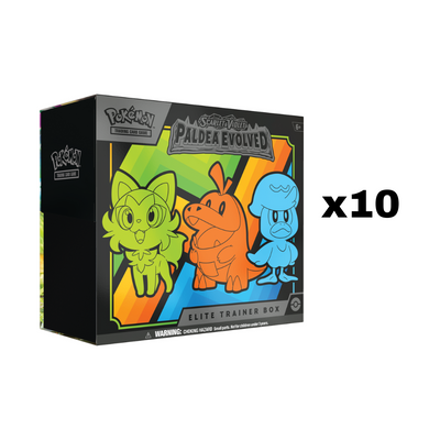 Paldea Evolved - Elite Trainer Box SV02 Case (Pokemon TCG)