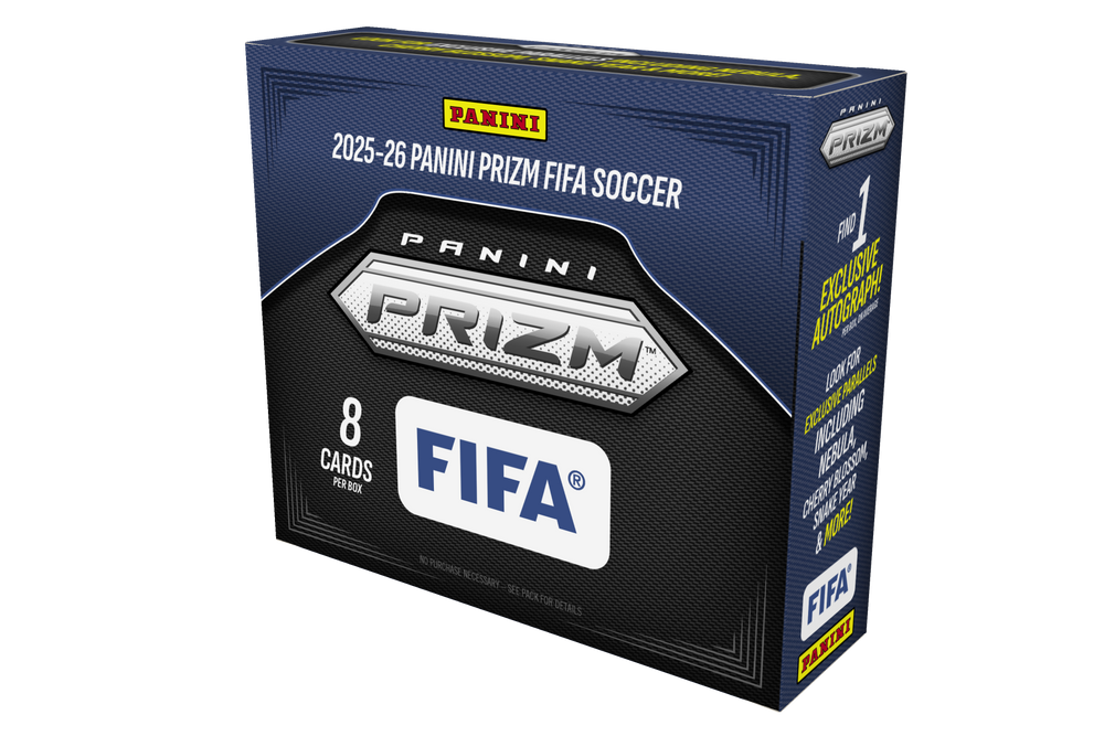 2025-26 Panini Prizm FIFA Trading Card Box Choice