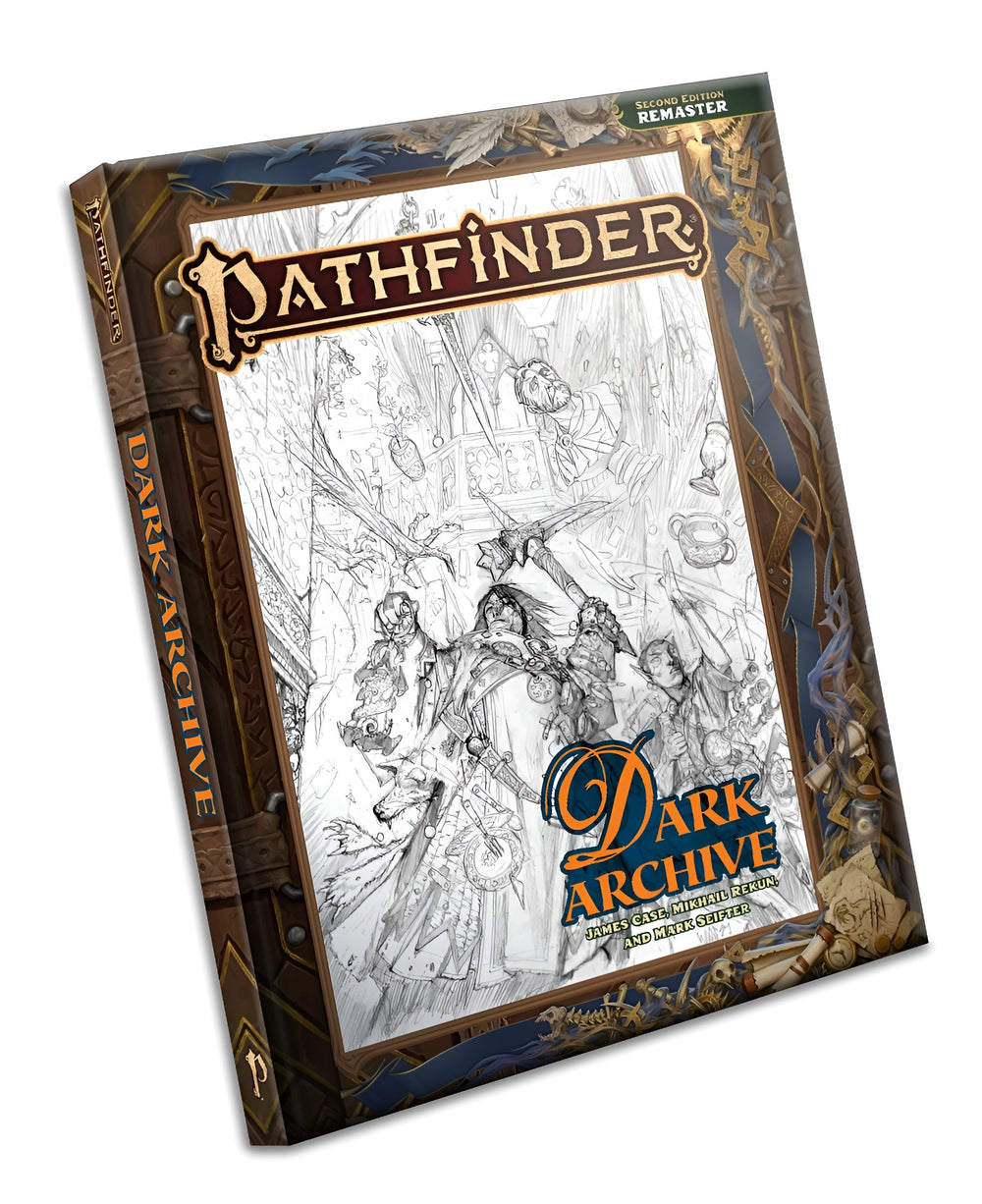 Pathfinder Dark Archive [Remastered] Sketch Cover