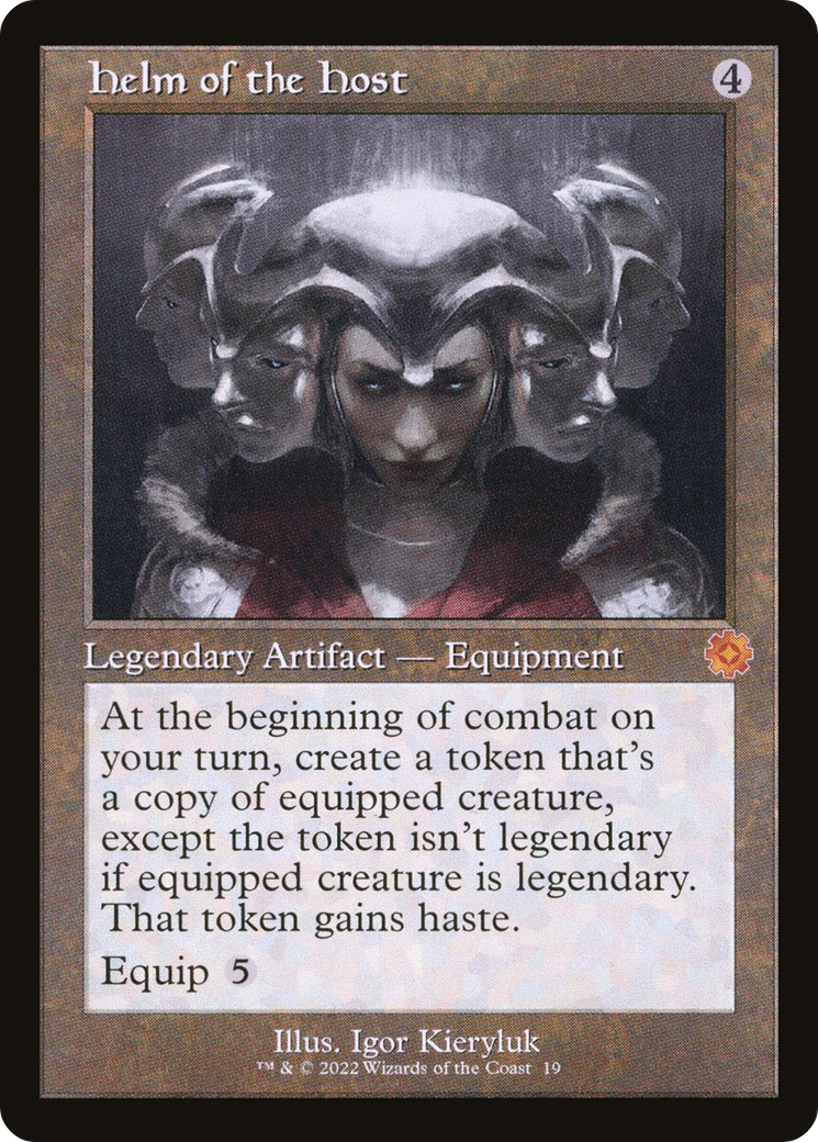 Helm of the Host (BRR-019) - The Brothers' War Retro Artifacts Foil