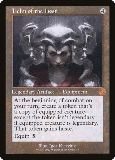 Helm of the Host (BRR-019) - The Brothers' War Retro Artifacts Foil