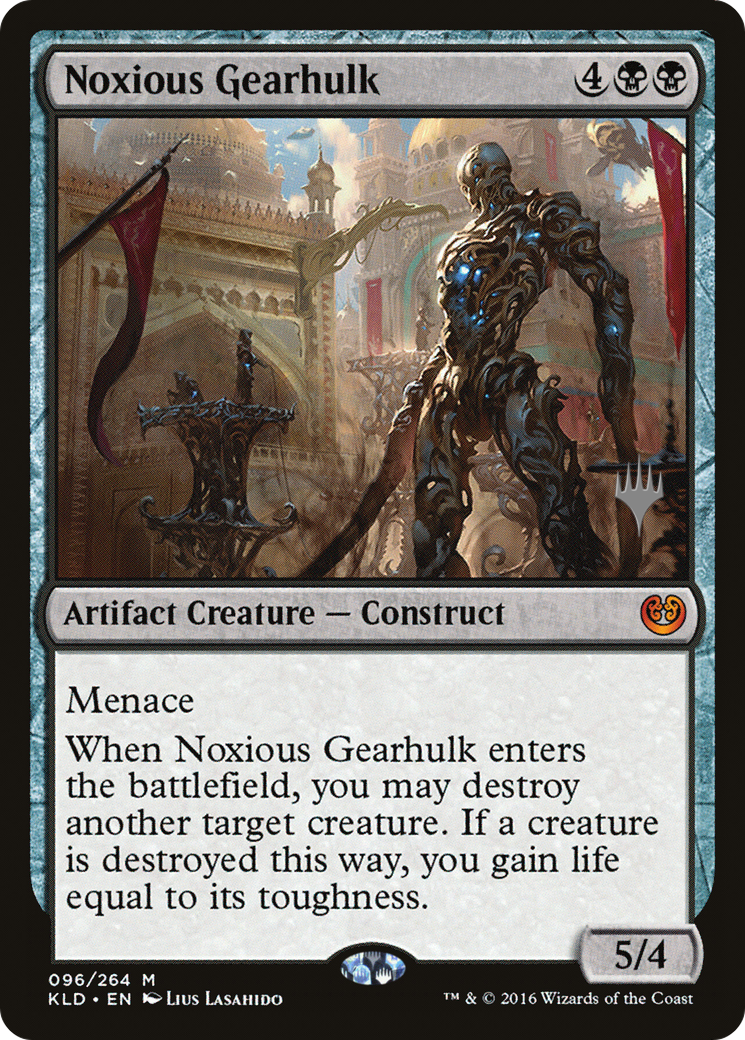 Noxious Gearhulk (PPTHB-96P) - Kaladesh Promos Foil