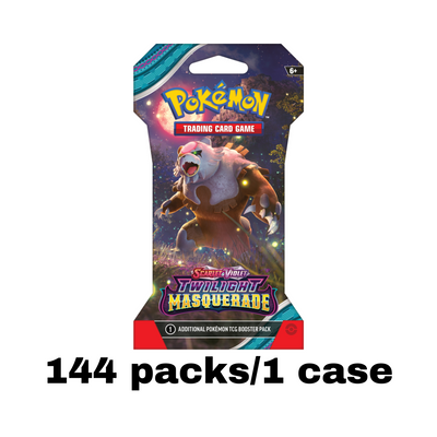 Twilight Masquerade - Sleeved Booster Pack SV06 Case (Pokemon TCG)