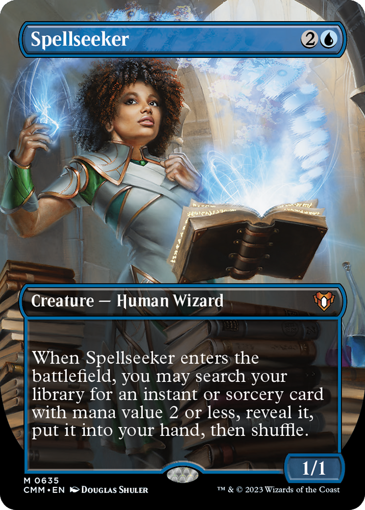 Spellseeker (CMM-635) - Commander Masters (Borderless) Foil