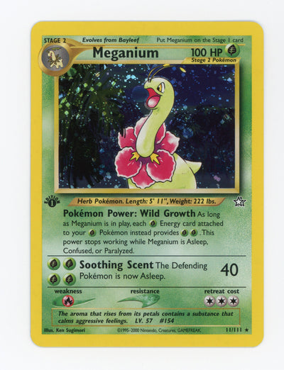 Meganium — Rare|1st Edition|Holo — ID 17200
