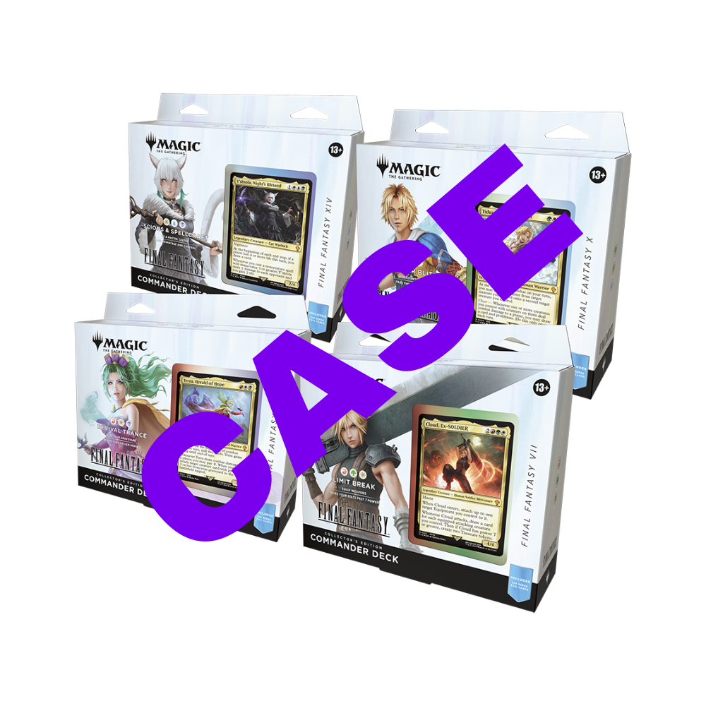 FINAL FANTASY - Commander Deck Collector's Edition Case (Magic The Gathering)
