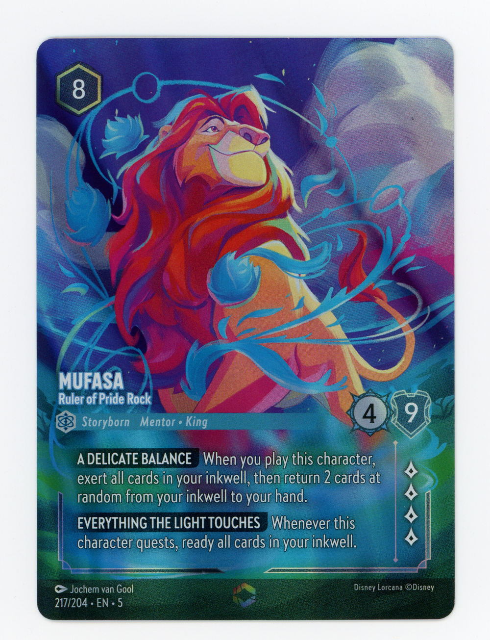 Mufasa - Ruler of Pride Rock — Enchanted|Holofoil — ID 16360