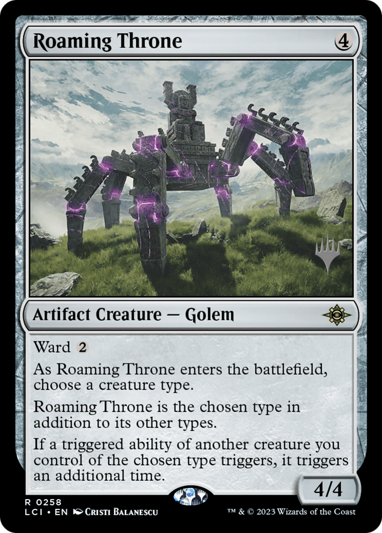 Roaming Throne (PPLCI-258) - The Lost Caverns of Ixalan Promos