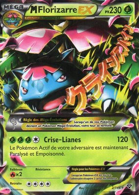 M Florizarre EX (2/146) XY Base Set FRENCH