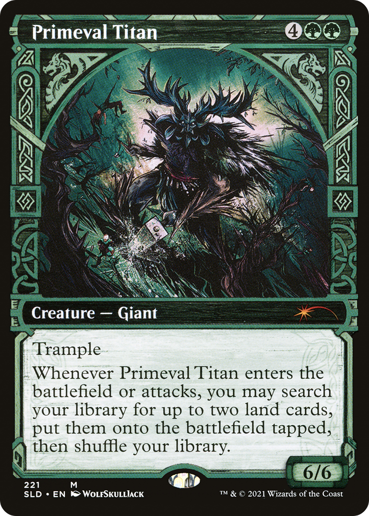 Primeval Titan (SLD-221) - Secret Lair Drop: (Showcase)