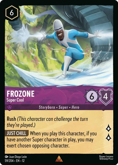 Frozone - Super Cool - 59/204 [Wilds Unknown] [Non-Foil]