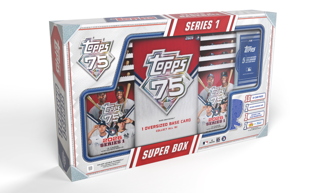 2026 Topps Series 1 Baseball Super Box