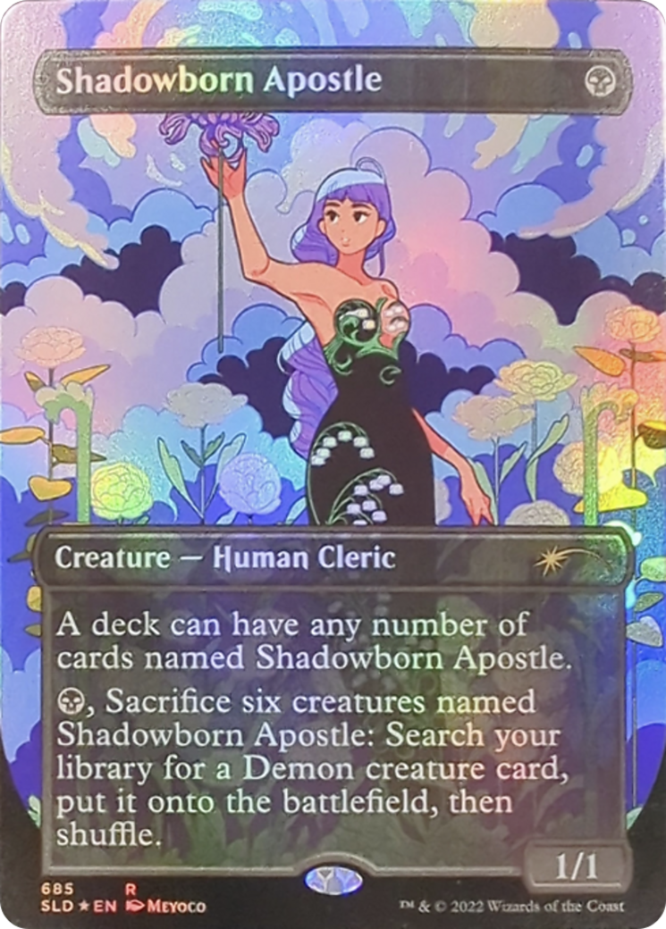 Shadowborn Apostle (SLD-685) - Secret Lair Drop (Borderless) Foil