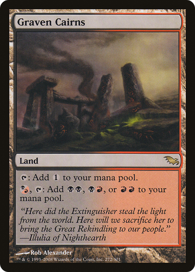 Graven Cairns (SHM-272) - Shadowmoor Foil