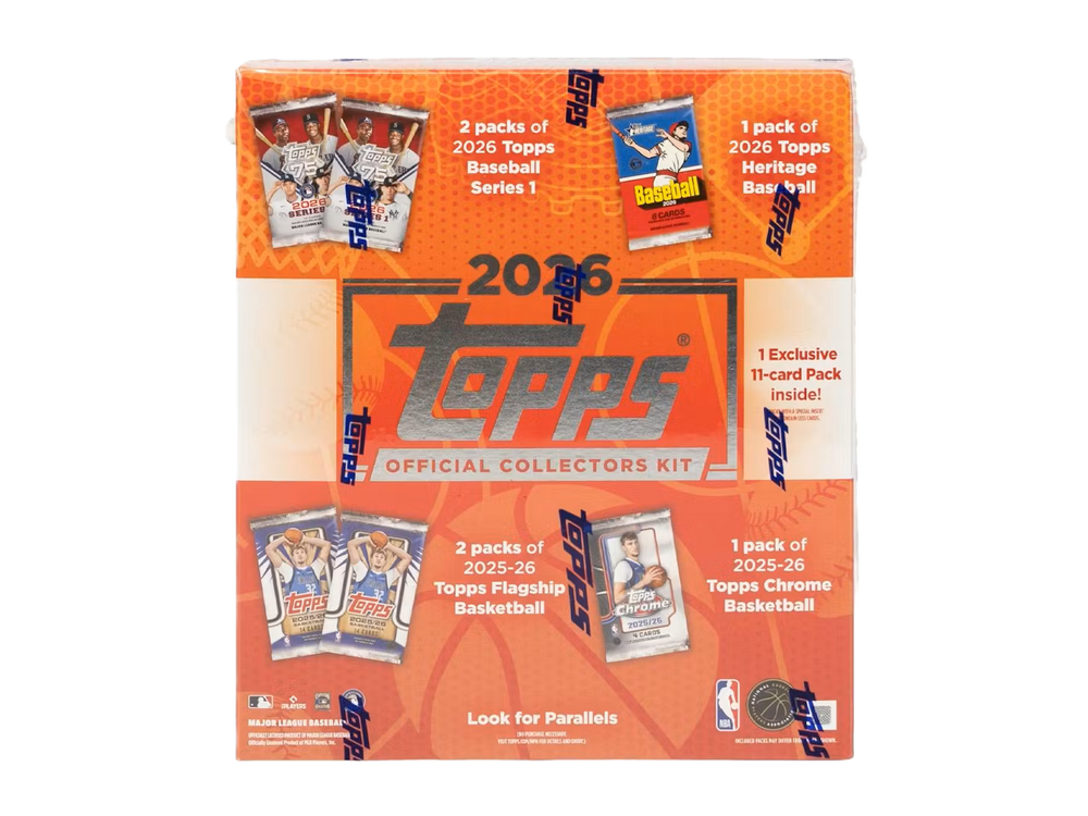 2026 Topps MLB x NBA Official Collectors Kit