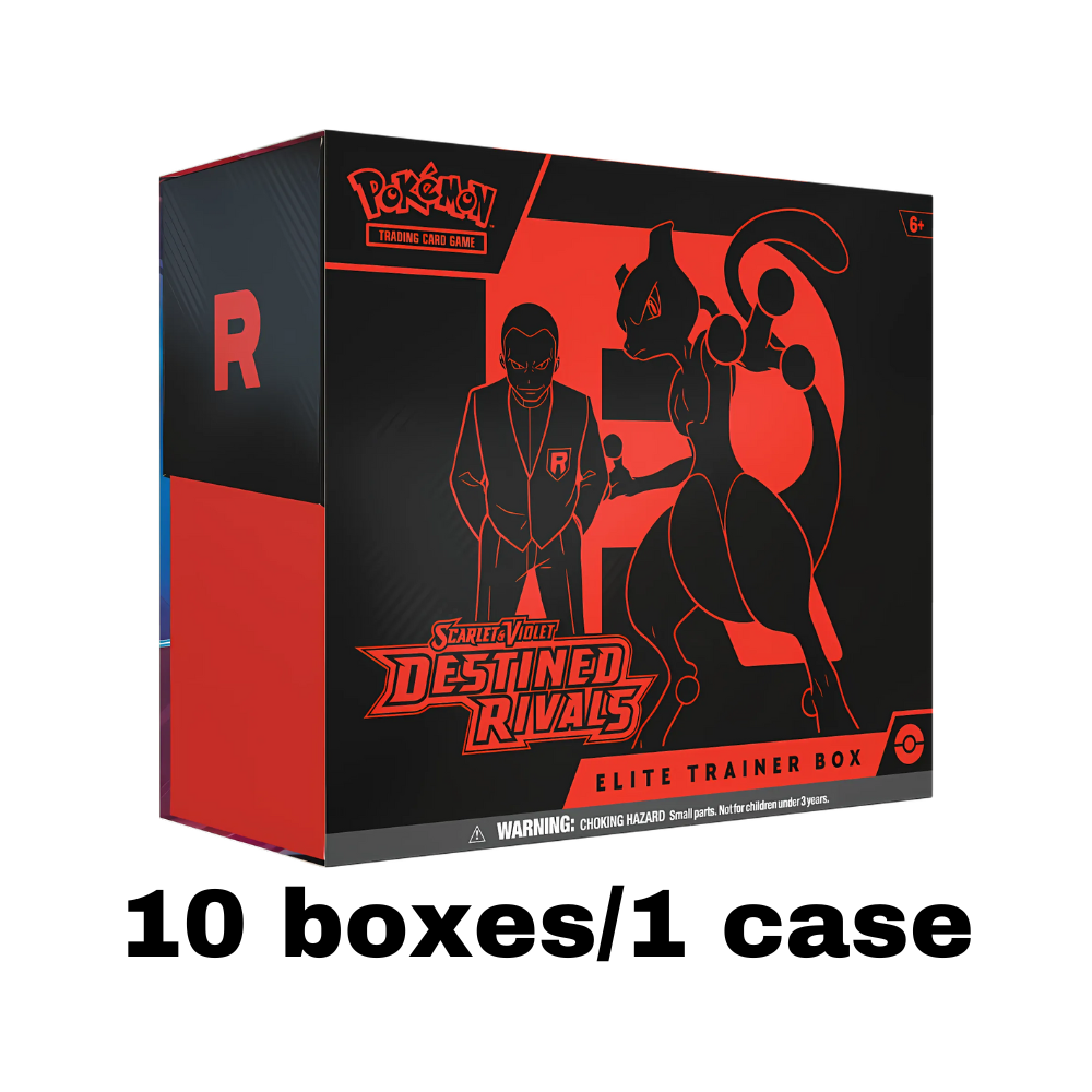Destined Rivals - Elite Trainer Box SV10 Case (Pokemon TCG)