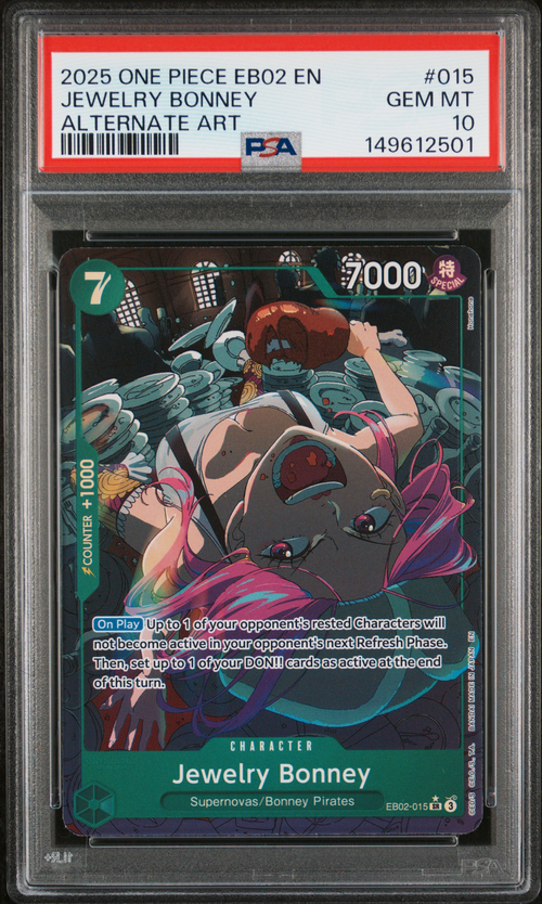 PSA 10 JEWELRY BONNEY ALTERNATE ART