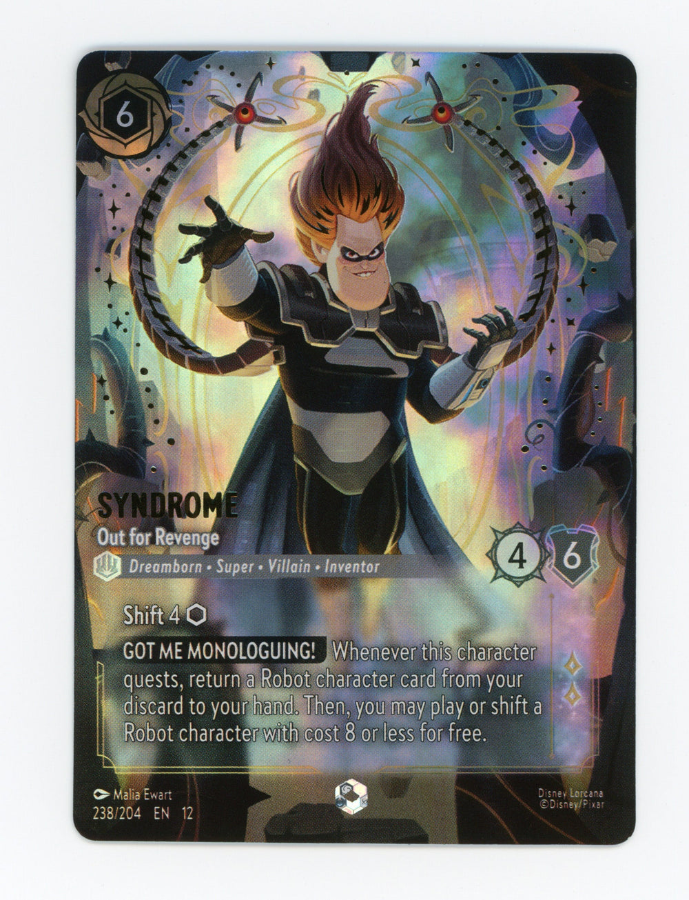 Syndrome - Out for Revenge — Enchanted|Holofoil — ID 17190