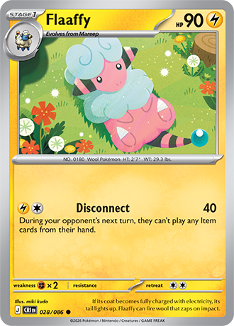 Flaaffy - 028/086 - Common [me04-028] [Non-Holo]