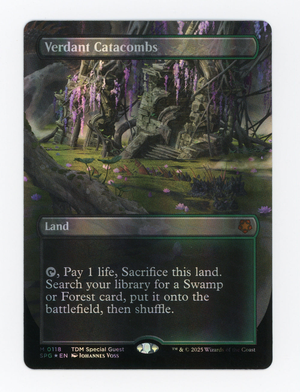 Verdant Catacombs — Borderless|Dragonscale Foil — ID 17634