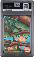 PSA 5 MRILL/PIKCHU/HOTHOOT MOVIE 2000 STICKER CARDS