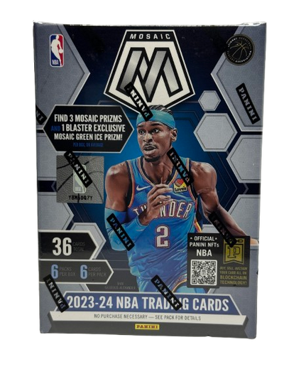 2023/24 Panini Mosaic Basketball Hobby Blaster Box