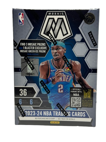 2023/24 Panini Mosaic Basketball Hobby Blaster 20 Box Case