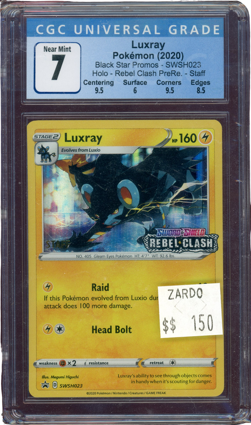 GCG 7 LUXRAY STAFF REBEL CLASH PRERELEASE