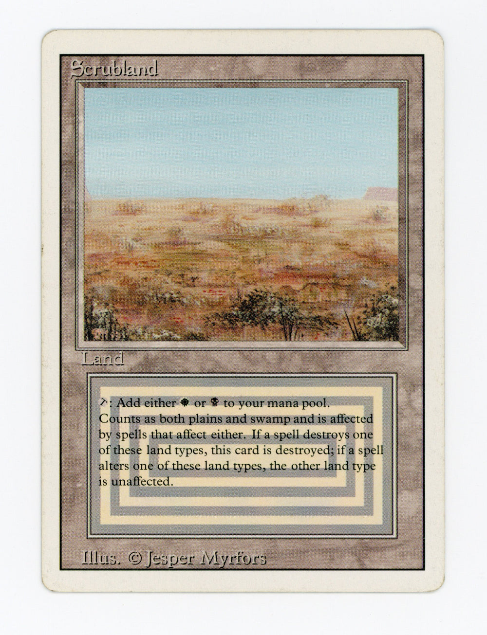 Scrubland — ID 17806
