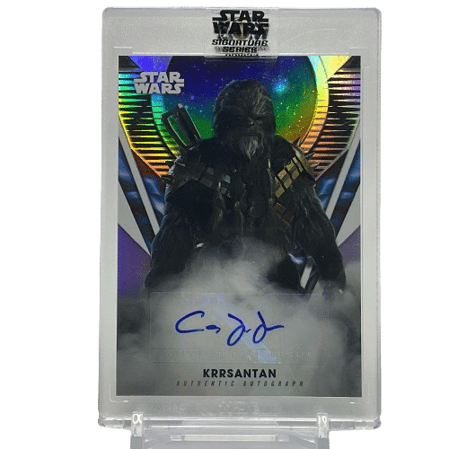 Topps Star Wars Signature Series Krrsantan #A-CJ Autograph