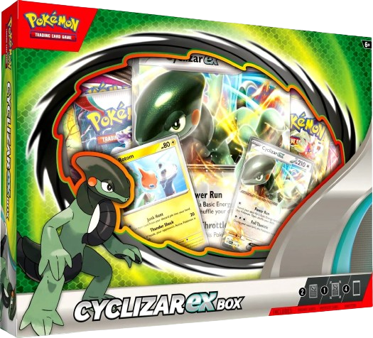 Pokemon Cyclizar EX Box