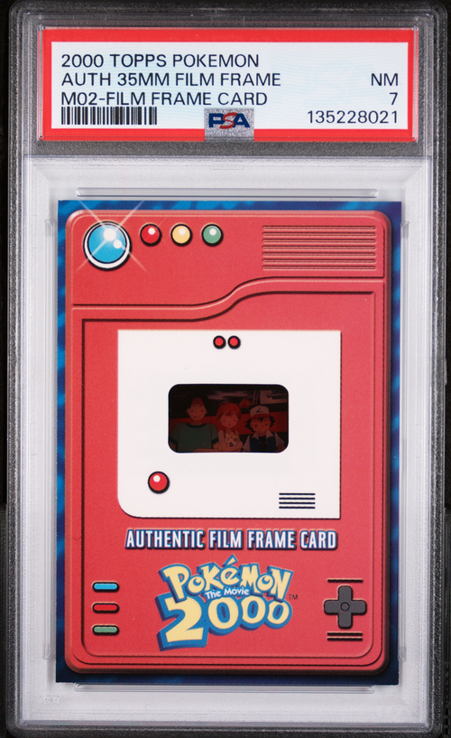 PSA 7 AUTH 35MM FILM FRAME M02-FILM FRAME CARD