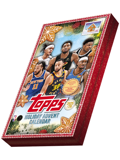 2025/26 Topps Holiday Basketball Countdown Calendar