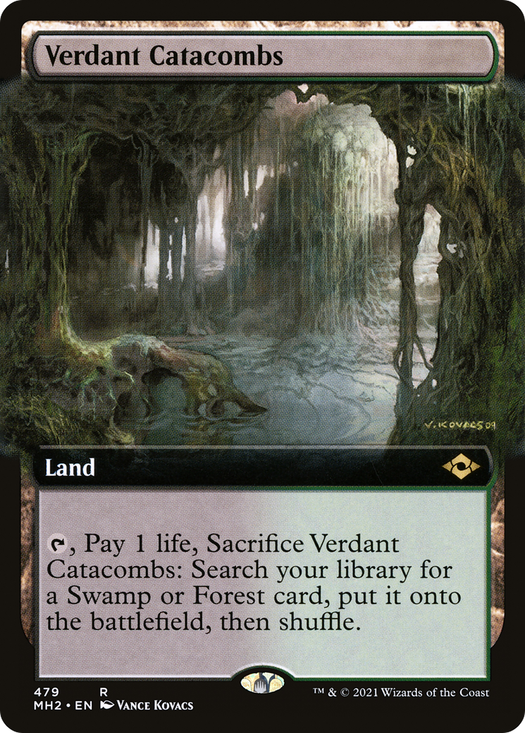 Verdant Catacombs (MH2-479) - Modern Horizons 2: (Extended Art) Foil