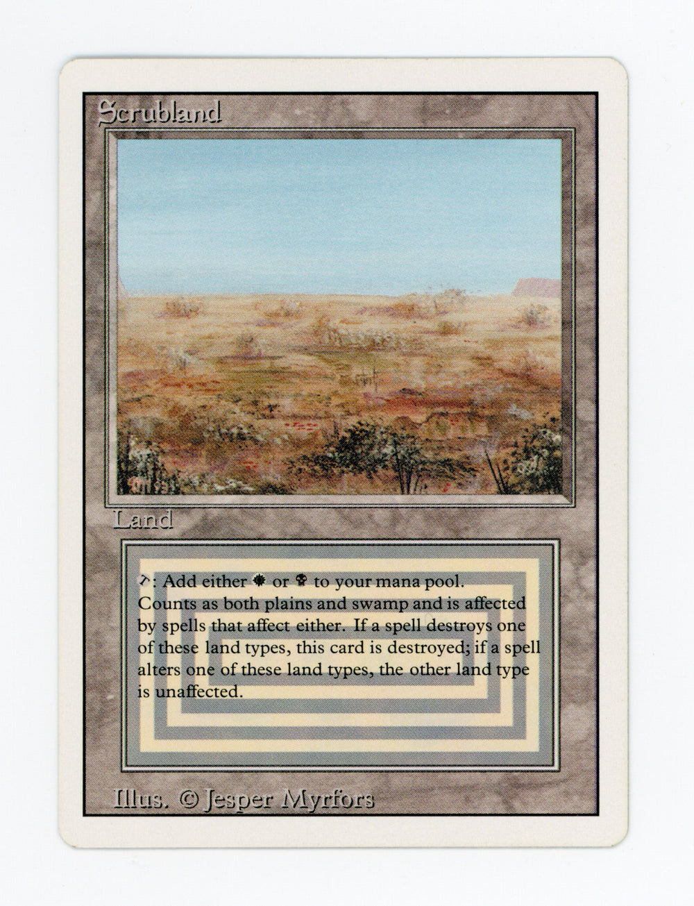 Scrubland — ID 17522