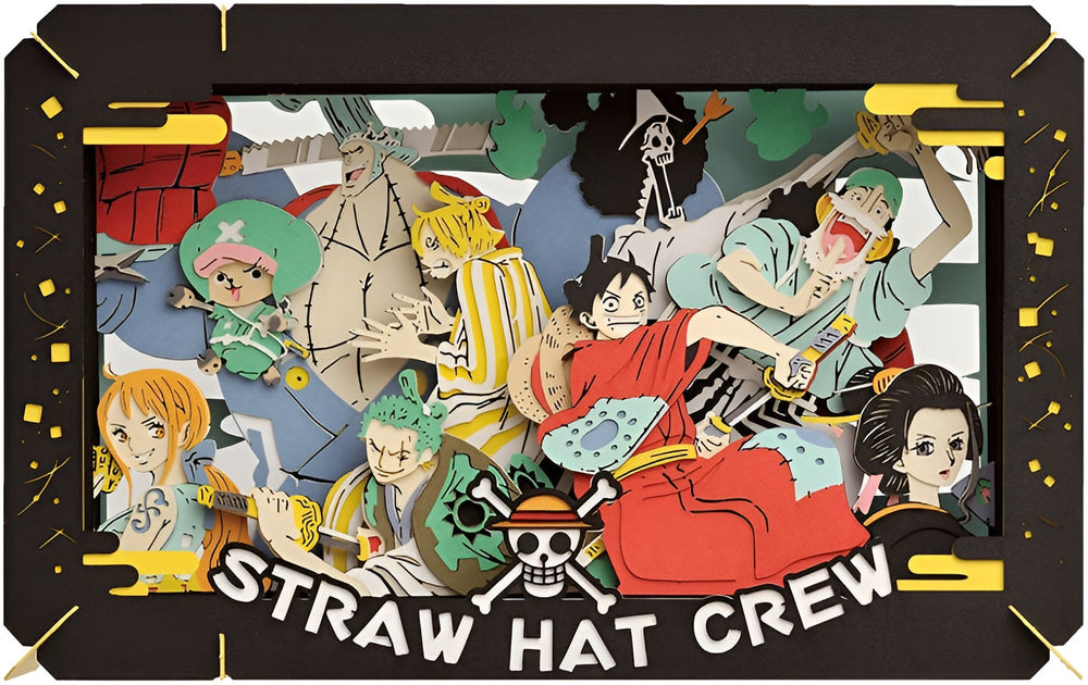 One Piece WANOKOKOKUNI PT-L13X [Box/6], Ensky Paper Theater Large