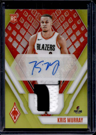 2023/24 Panini Phoenix Kris Murray #RJA-KMY Rookie Patch Autograph /35