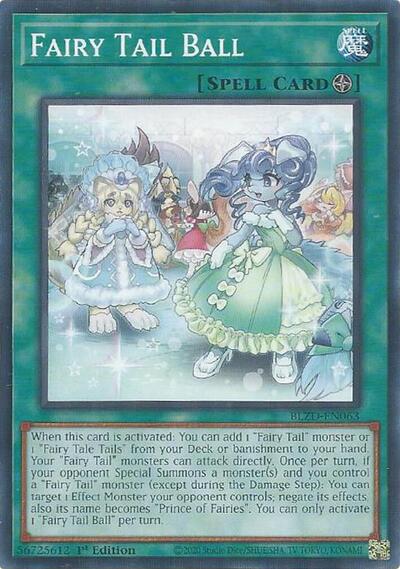 Fairy Tail Ball - BLZD-EN063 - Common - 1st Edition