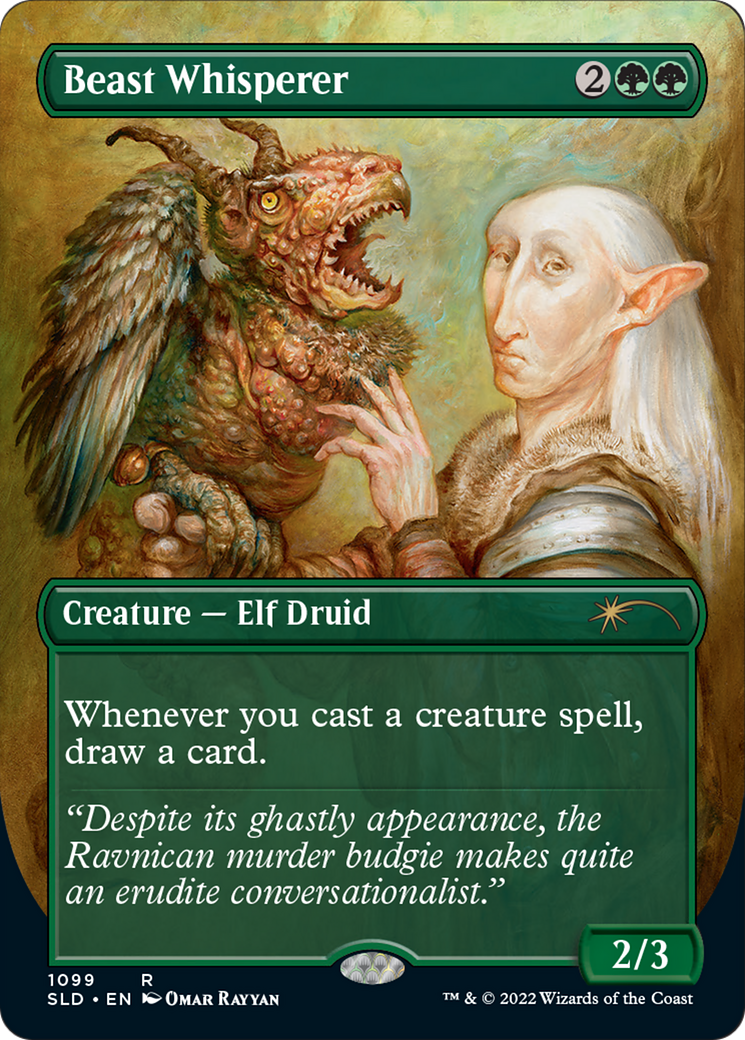 Beast Whisperer (SLD-1099) - Secret Lair Drop (Borderless)