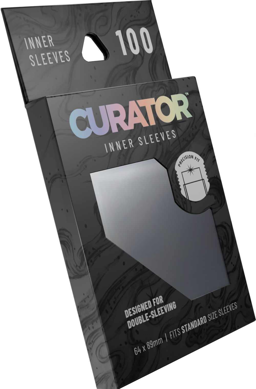 Curator Inner Sleeves - Standard Size - 100ct - Clear