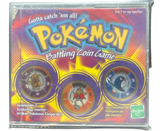 German Pokemon Battling Coin Game : Kadabra, Hitmonchan, Poliwag