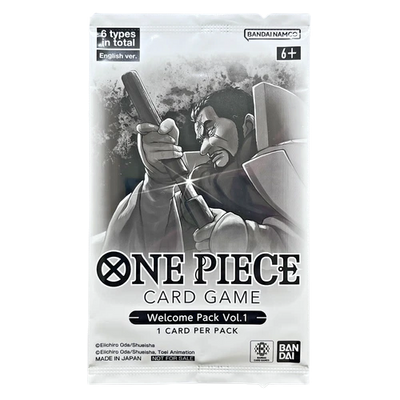 1 Card Welcome Pack Vol. 1 (Fujitora Cover)