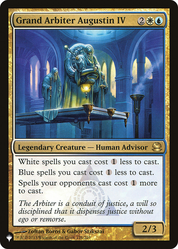 Grand Arbiter Augustin IV (LIST-MMA-176) - The List