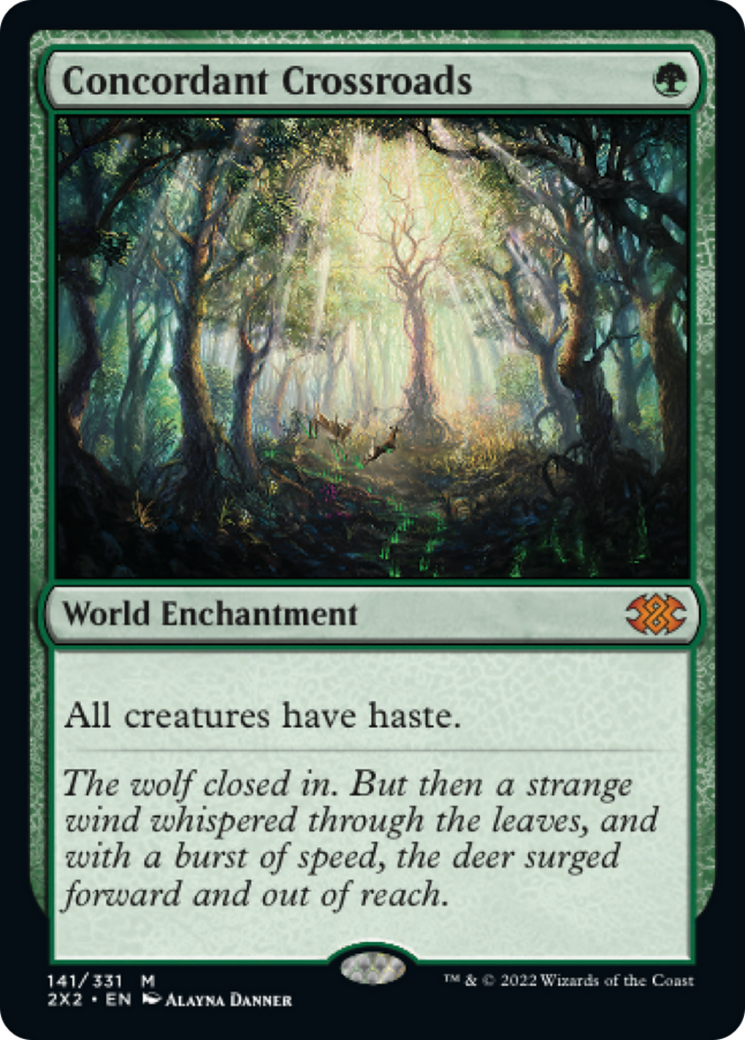 Concordant Crossroads (2X2-141) - Double Masters 2022 Foil