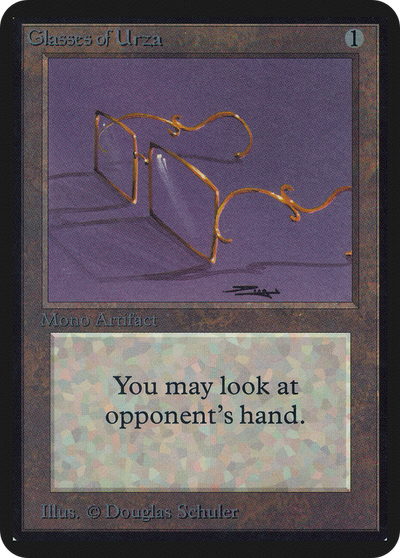 Glasses of Urza (LEA-245) - Limited Edition Alpha