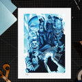 Sideshow Collectibles DC Comics The Gates of Arkham (24" H x 18" W) Art Print by artist Mark Brooks Limited Edition of 200