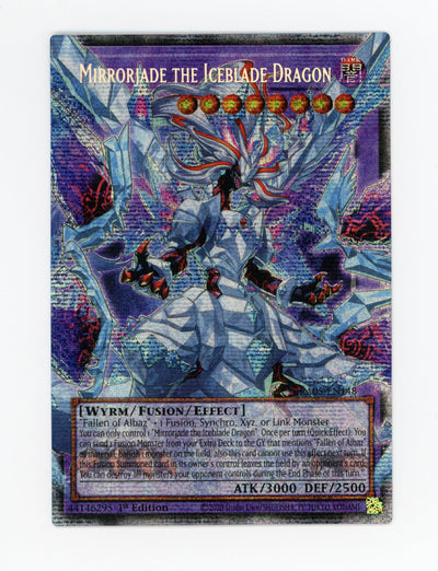 Mirrorjade the Iceblade Dragon — Starlight Rare|Extended Art|1st Edition — ID 17652