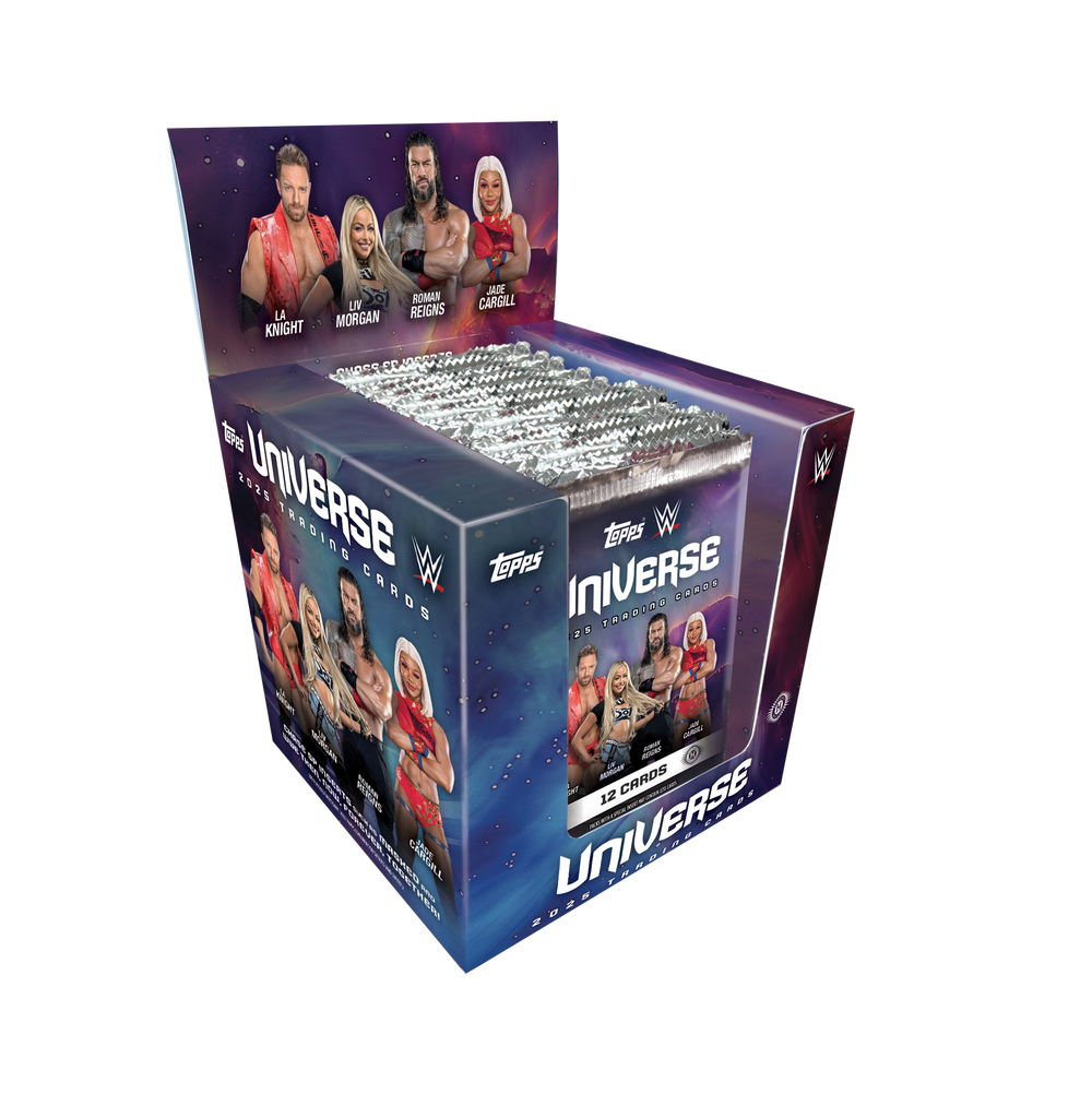 2025 Topps WWE Universe Hobby 12 Box Case