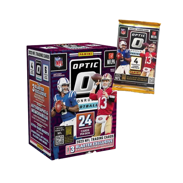 2023 Panini Donruss Optic Football Pink Parallels Blaster Box